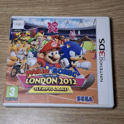 Mario & Sonic Olympics 2012 Nintendo 3DS game like new
