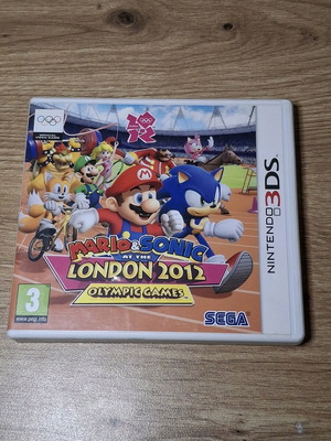 Mario & Sonic Olympics 2012 Nintendo 3DS game like new