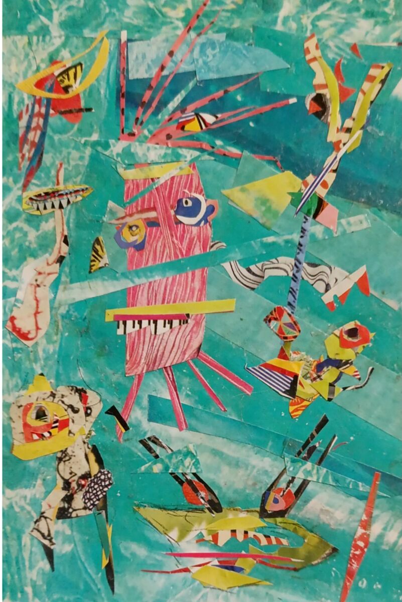 Modern Art Collage Print 21x29 cm new - € 6,00 - Vendora.cy