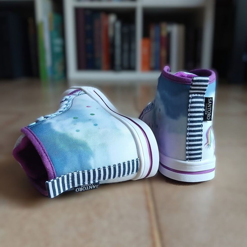 Santoro London Gorjuss high sneakers size 31 new