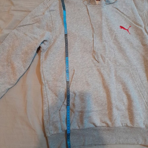Puma men's grey hoodie like new, size L