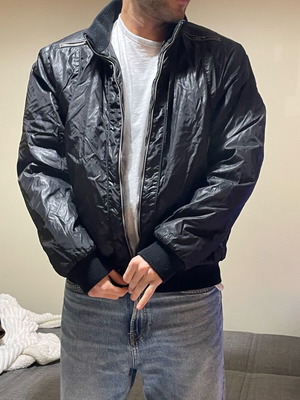 Tresor bomber jacket like new, black, sizes M-XXL