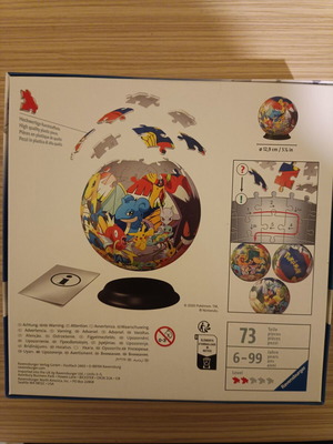 Puzzle Ball Pokemon sealed