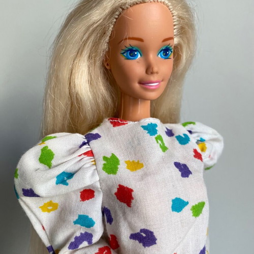 Vintage Mattel Barbie doll 1990s Bright & Breezy Fashions set 1987