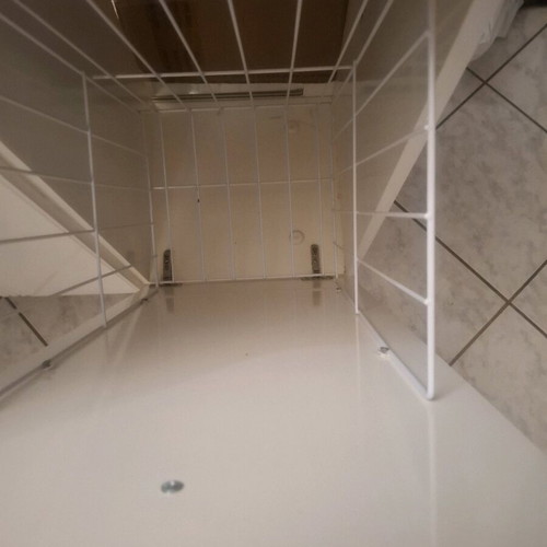 Bathroom cabinet with marble and Ideal Standard sink used, 160x186x61 cm