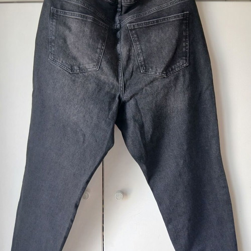 Mango Mom-fit Jeans New, Black, Size XXXL