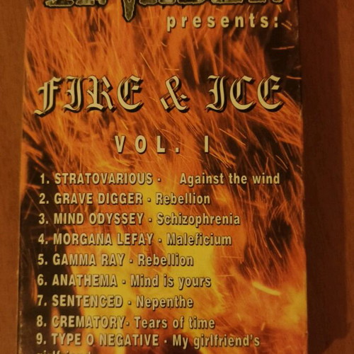 Metal Invader Fire n Ice Vol I VHS tape like new, metal