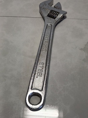 Adjustable wrench used
