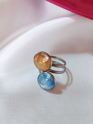 Steel ring new handmade