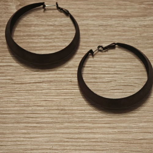 Vintage hoop earrings used