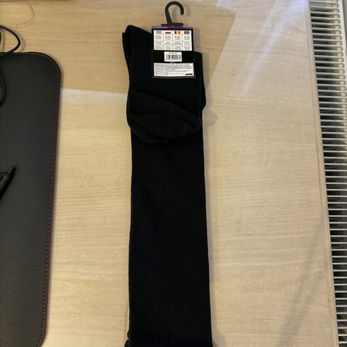 Women's knee-high socks size 39-41 new, black