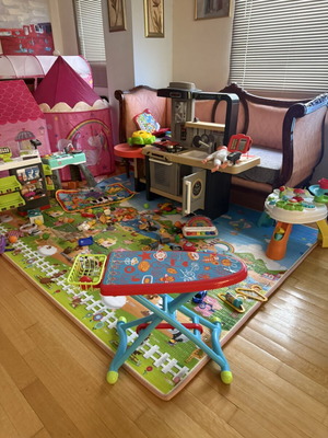 Playmat μαλακό παιδικό χαλί Δρόμος - Φάρμα 180cm x 230cm καινούργιο