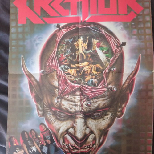 Kreator posters and clippings used, pack