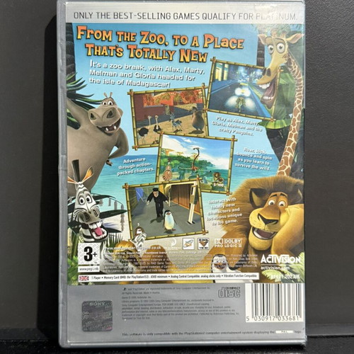 Madagascar PlayStation 2 game used