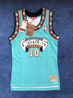 Mitchell & Ness NBA Vancouver Grizzlies 1998-99 Mike Bibby Jersey new, women's XS, green