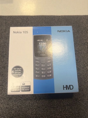 Nokia 106 Dual Sim нов, черен, модел TA-1564 DS