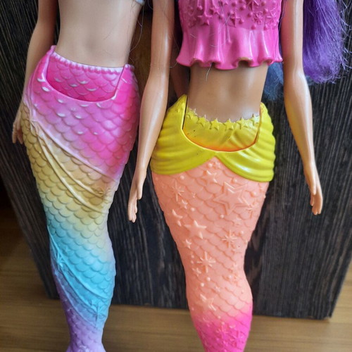 Barbie Dreamtopia mermaid dolls, lot of 2, Mattel