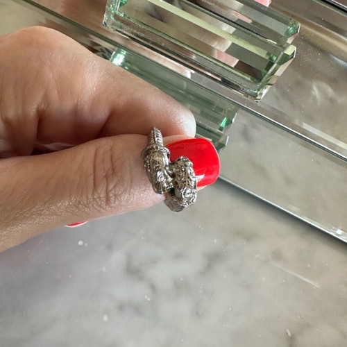 Vintage ring like new, silver