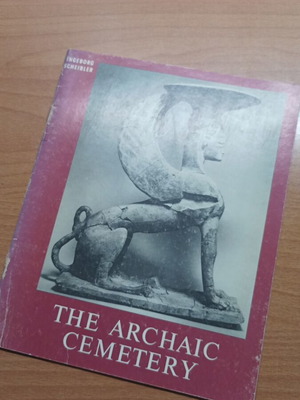 The Archaic Cemetery book like new 1973