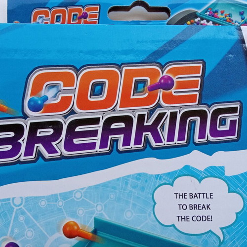 Code Breaking board game new with instructions