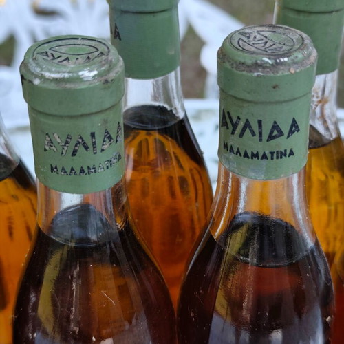 Avlida Vintage Dry Wine Malamatina, 1960s
