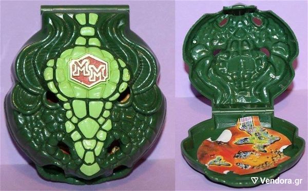  Bluebird Toys 1992 Mighty Max Doom Dragon se kali katastasi. den periechi figoures. lipoun exartimata. timi 4 evro