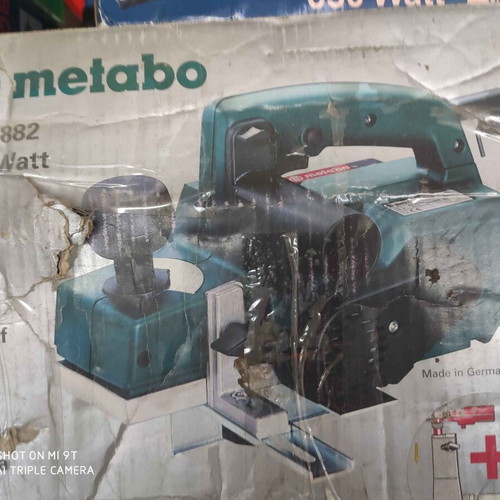 Metabo HO 0882 800W planer with extraction system new