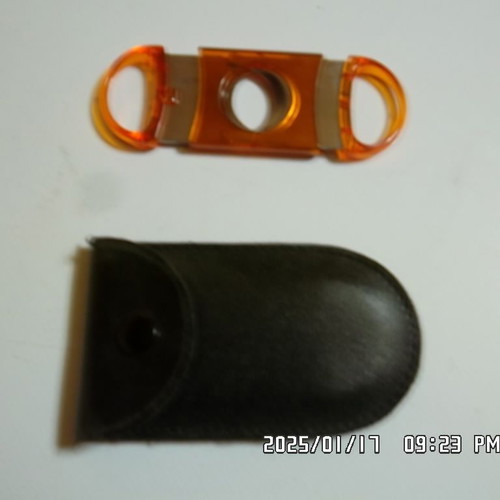 Cigar Cutter Used With Closing Case