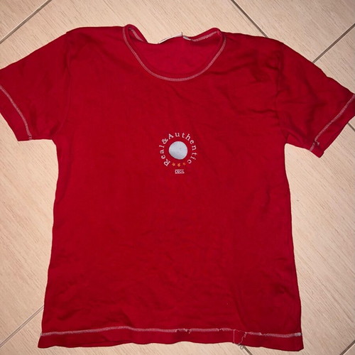 Cecil red shirt XXL like new, cotton, vintage