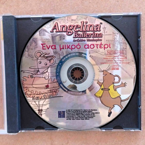 Angelina Ballerina animated DVD
