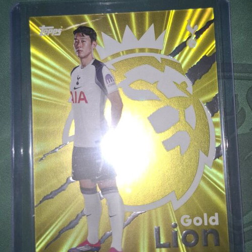 2025-26 Topps Premier League Soccer Son Heung-Min Gold Lion new