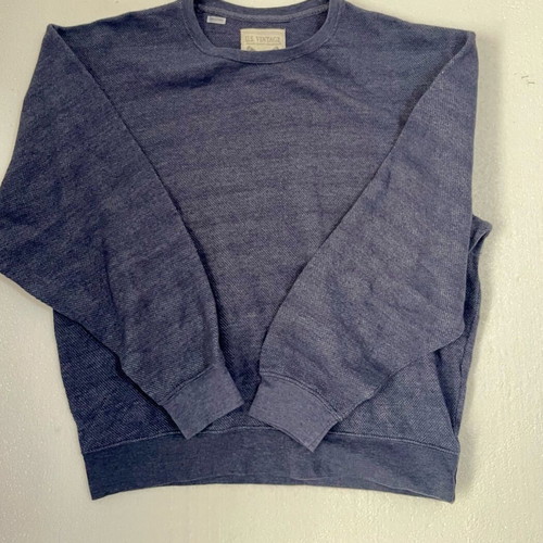 U.S. Vintage knitted sweatshirt like new, washed blue