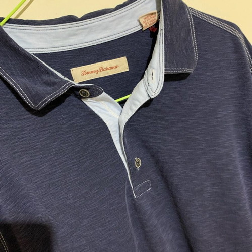 Tommy Bahama blue shirt size XL used in good condition