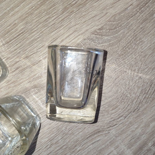Jack Daniel's vintage shot glass set of 9, like new