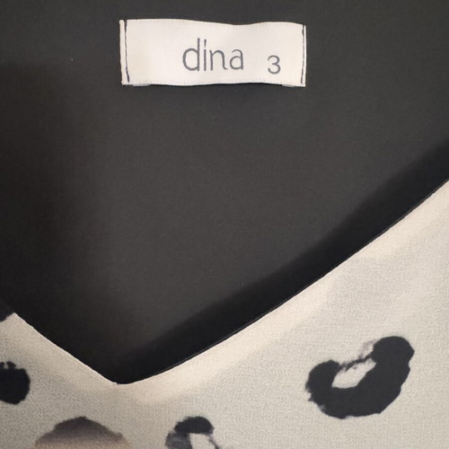 Dina airy blouse tunic leopard print size L/XL like new