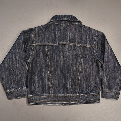Blue Moon dark wash denim trucker jacket toddler, like new