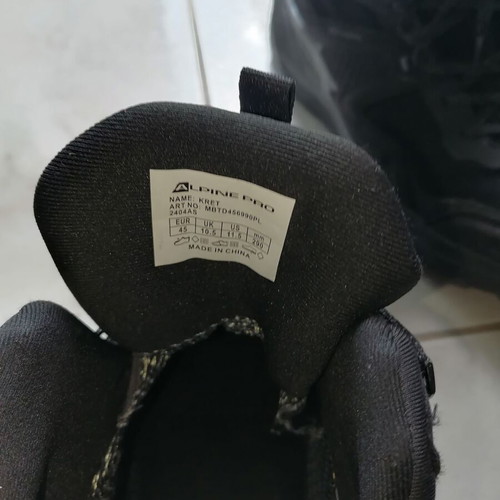 Alpine Pro hiking boots like new, size 45