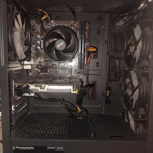 Gaming PC Ryzen 5 3600 GTX 1650 4GB 16GB RAM SSD 970 Evo Plus like new