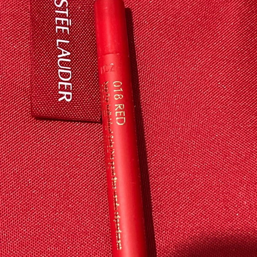 Estée Lauder set Lipstick Starlet Red limited edition and Double Wear 24H Lip Liner new