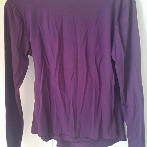 Semizie blouse purple like new, fitted
