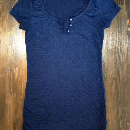 Tally Weijl Blue Slim Fit Shirt Small Like New