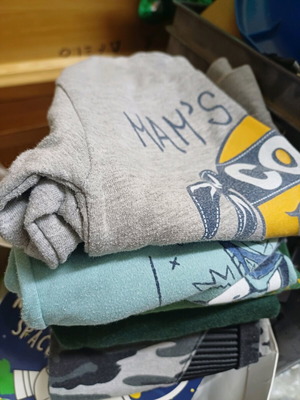 Children's clothes used, pack of 5 pieces, age 3-4 years