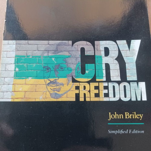 Cry Freedom του John Briley σαν καινούργιο αγγλικό βιβλίο