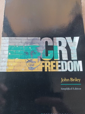 Cry Freedom του John Briley σαν καινούργιο αγγλικό βιβλίο