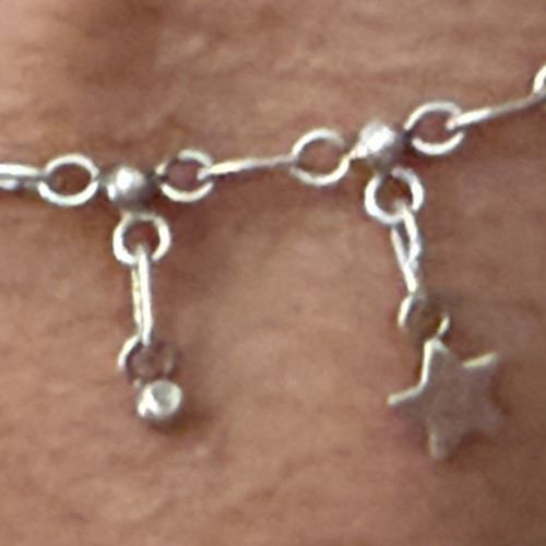 Silver handmade vintage necklace 925 stamped, 48.5 cm