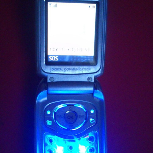 Mobile phones used, set of 4 for spare parts