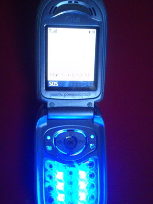 Mobile phones used, set of 4 for spare parts
