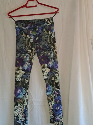 Women's leggings used, multicolor, size M