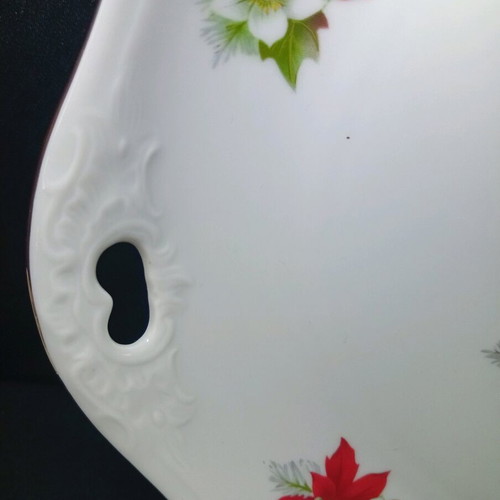 Furstenberg Germany Christmas platter 28cm #B0137