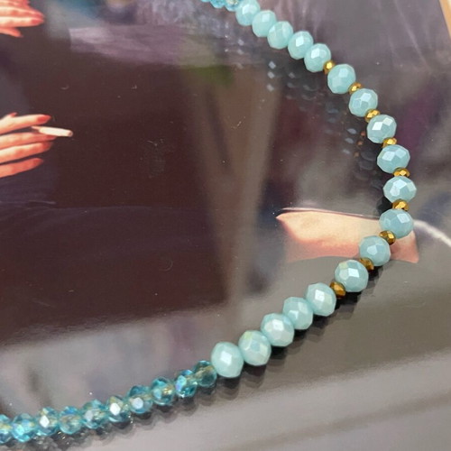 Vintage Czech choker necklace new